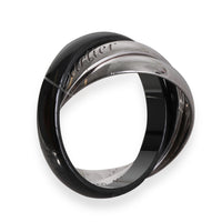 Cartier Trinity Ring in 18k White Gold/Ceramic