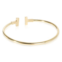 Tiffany & Co. T Wire Diamond Bangle in 18K Yellow Gold 0.22 CTW