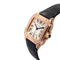 Cartier Santos WGSA0012 Unisex Watch in 18kt Rose Gold