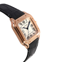 Cartier Santos WGSA0012 Unisex Watch in 18kt Rose Gold