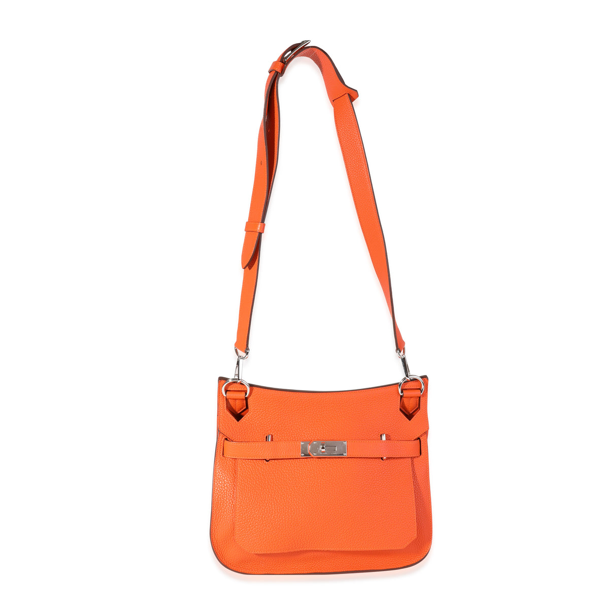 Hermès Orange Clémence Jypsiere 31 PHW