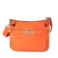 Hermès Orange Clémence Jypsiere 31 PHW