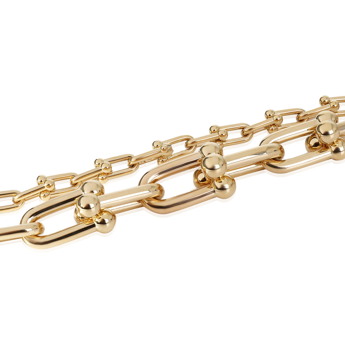 Tiffany & Co. HardWear Graduated Link Necklace in 18K Yellow Gold