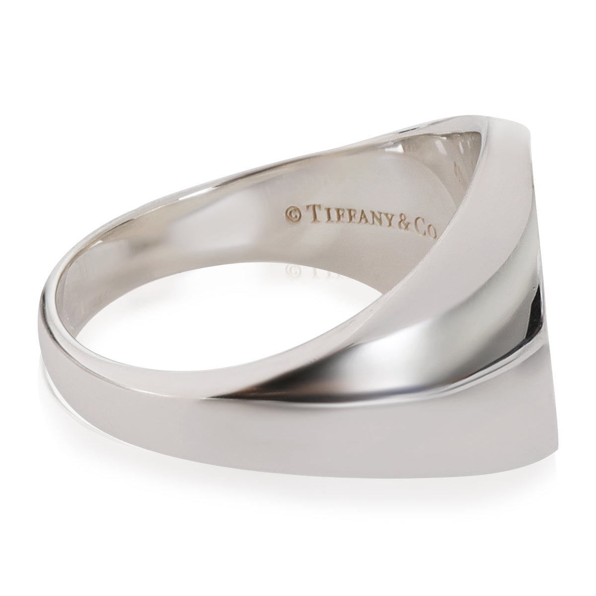 Tiffany And Co Mens Pinky Ring Signet Ring In 18k Tiffany CA