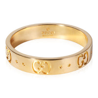 Gucci Icon Logo Band in 18K Yellow Gold