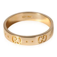 Gucci Icon Logo Band in 18K Yellow Gold