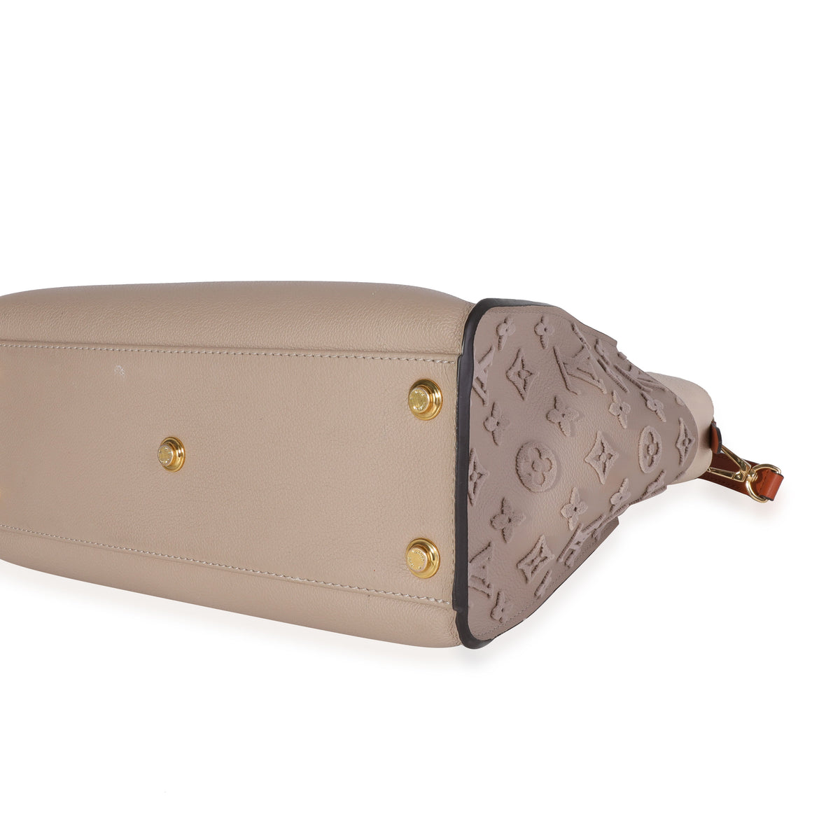 Louis Vuitton LV On My Side MM Tote Bag Women, Galet Grey, M53825, Retail  $4,700