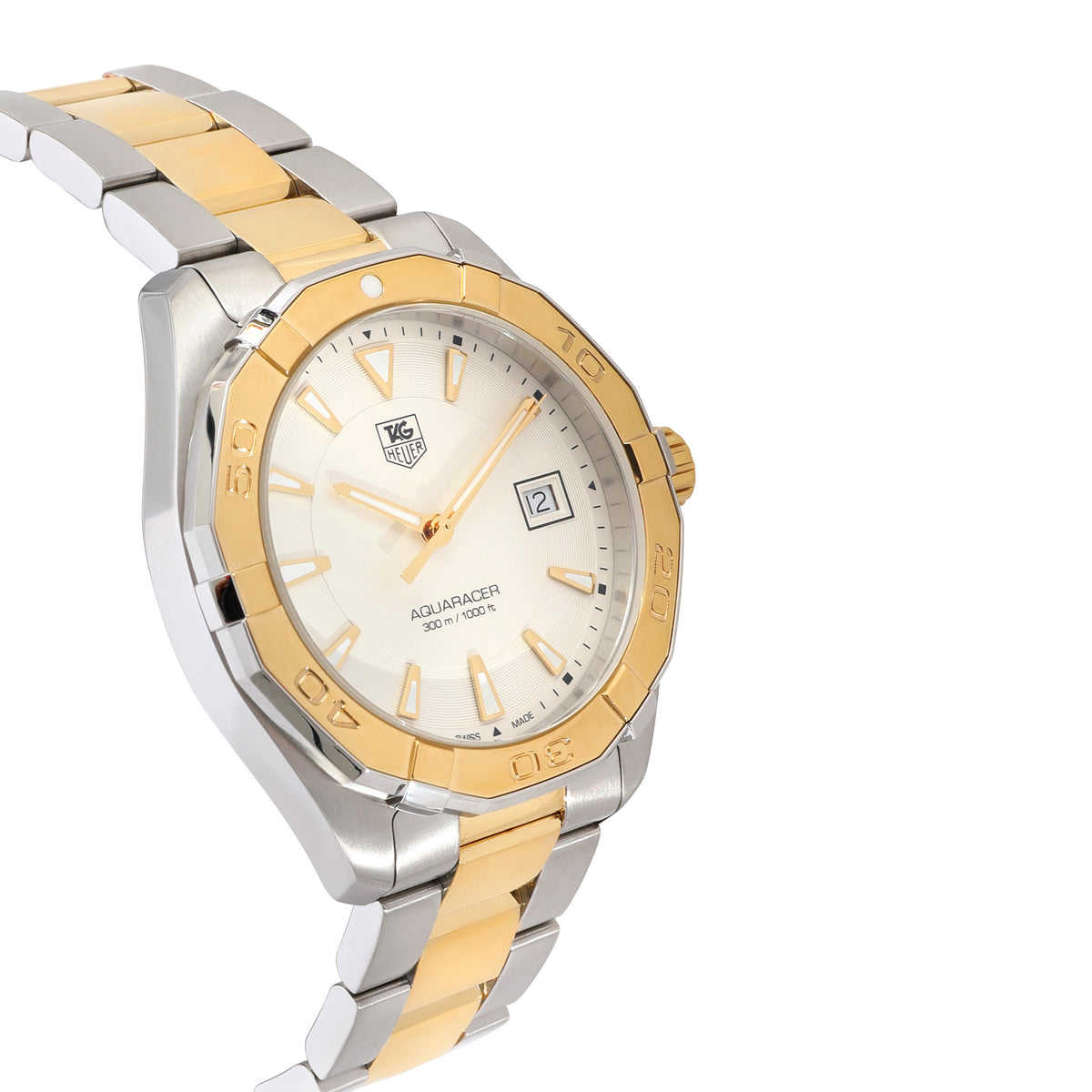Tag Heuer Aquaracer WAY1120.BB0930 Men's Watch in Stainless Steel/Gold Plated