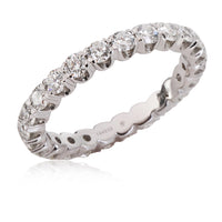 Ritani Round Cut Diamond Eternity Band in Platinum 1.20 CTW