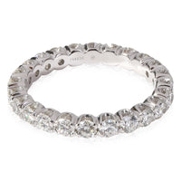 Ritani Round Cut Diamond Eternity Band in Platinum 1.20 CTW