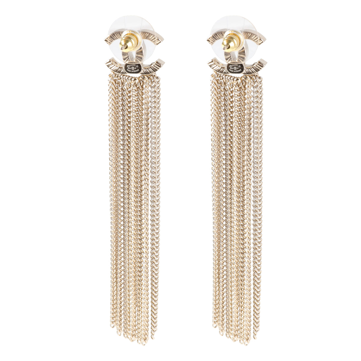 Chanel Fall 2022 CC Chain Drop Earring