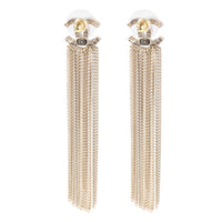 Chanel Fall 2022 CC Chain Drop Earring