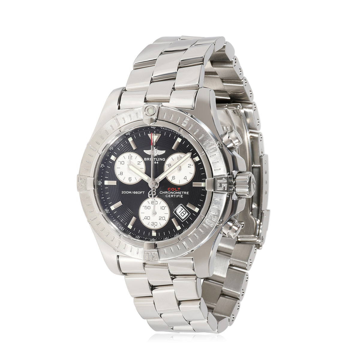 Breitling Colt Chrono A73380 Mens Watch in  Stainless Steel