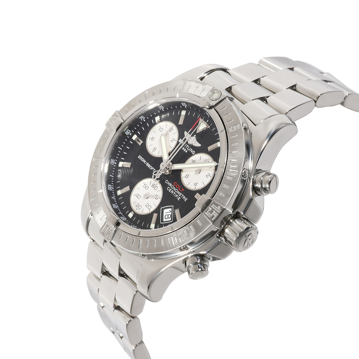 Breitling Colt Chrono A73380 Mens Watch in  Stainless Steel