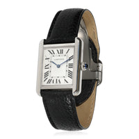 Cartier Tank Solo W5200005 Womens Watch in  Stainless Steel