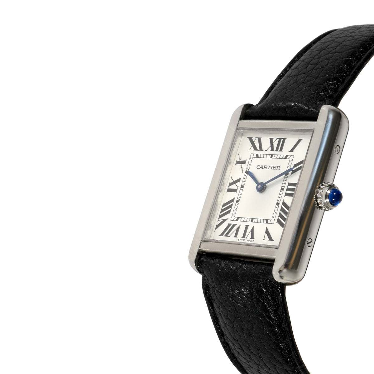 Cartier Tank Solo W5200005 Womens Watch in  Stainless Steel