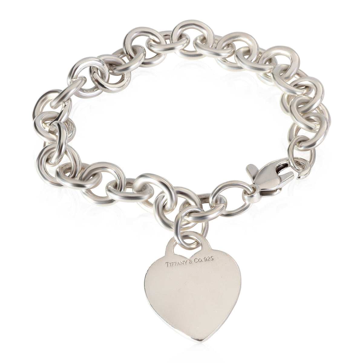 Tiffany & Co. Heart Tag Bracelet in Sterling Silver