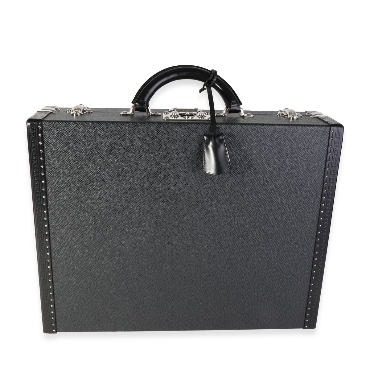 Louis Vuitton Black Taiga Leather President Briefcase