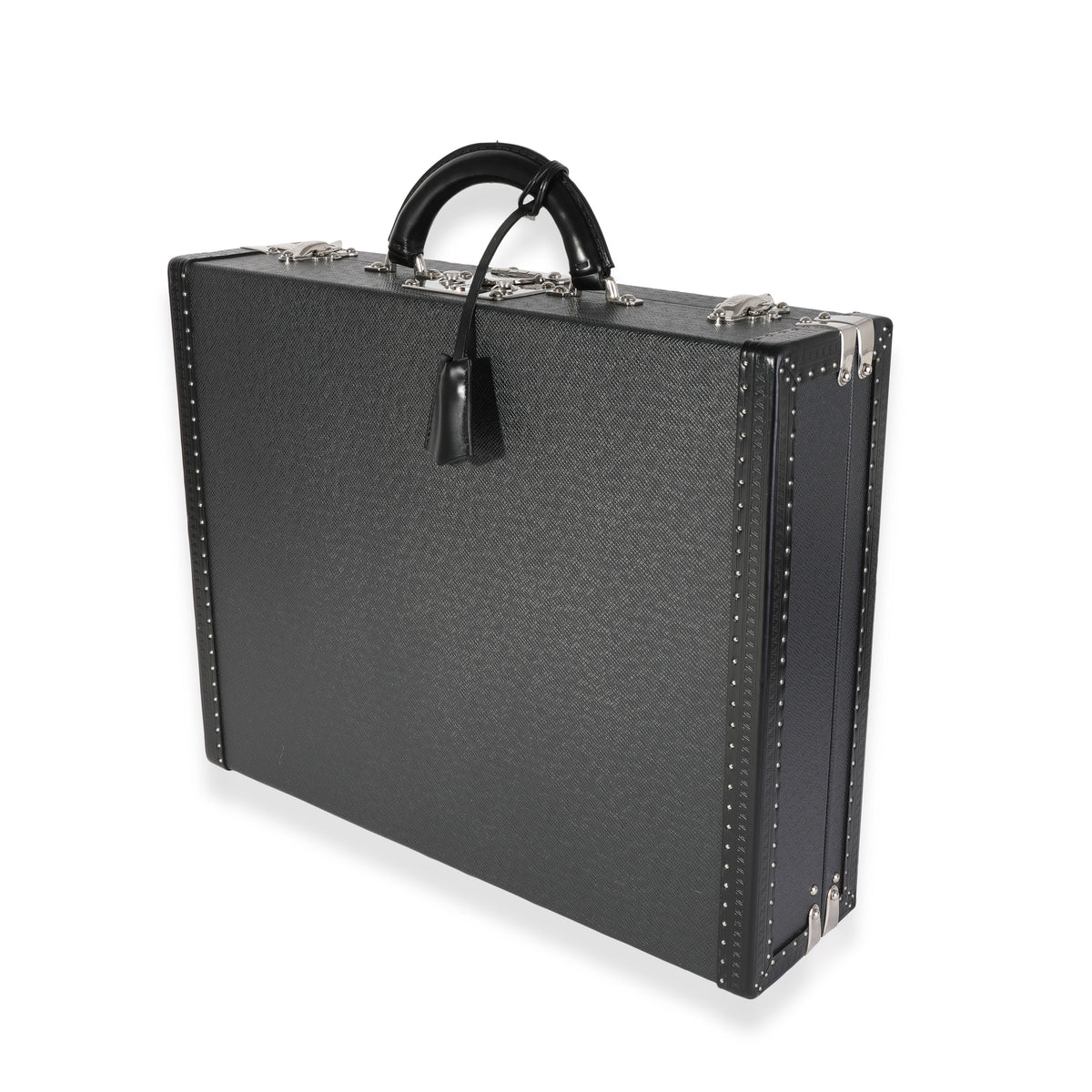 Louis Vuitton Black Taiga Leather President Briefcase