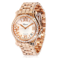 Chopard Happy Sport 274808-5007 Unisex Watch in 18kt Rose Gold