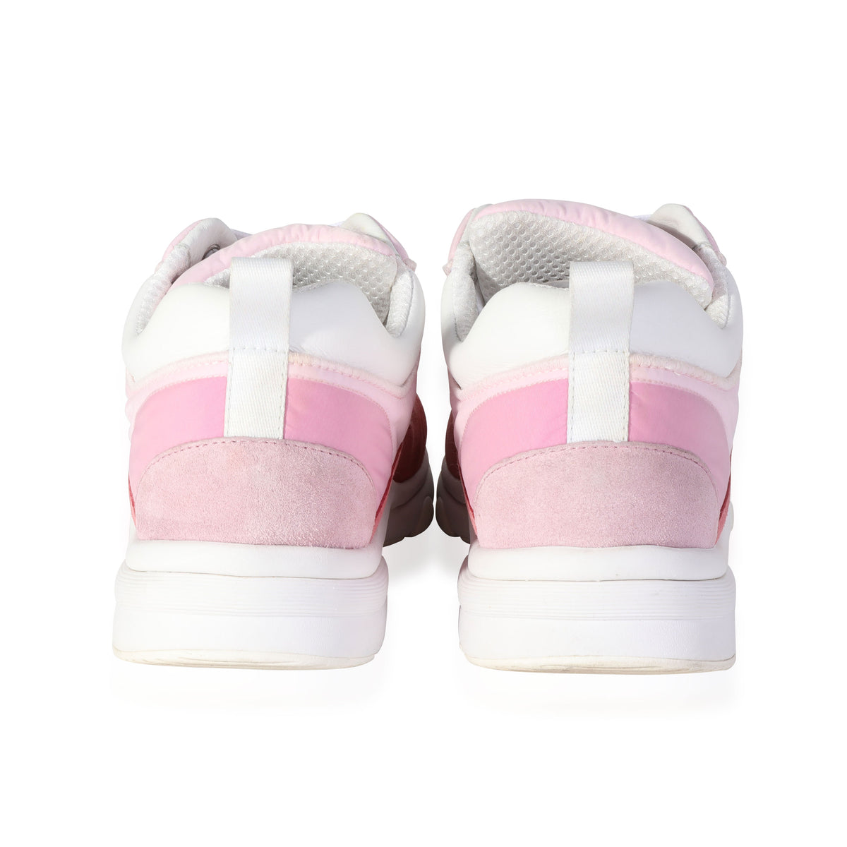 Chanel Multicolor Suede and Felt Fabric CC Low-Top Sneakers Size 36.5 at  1stDibs