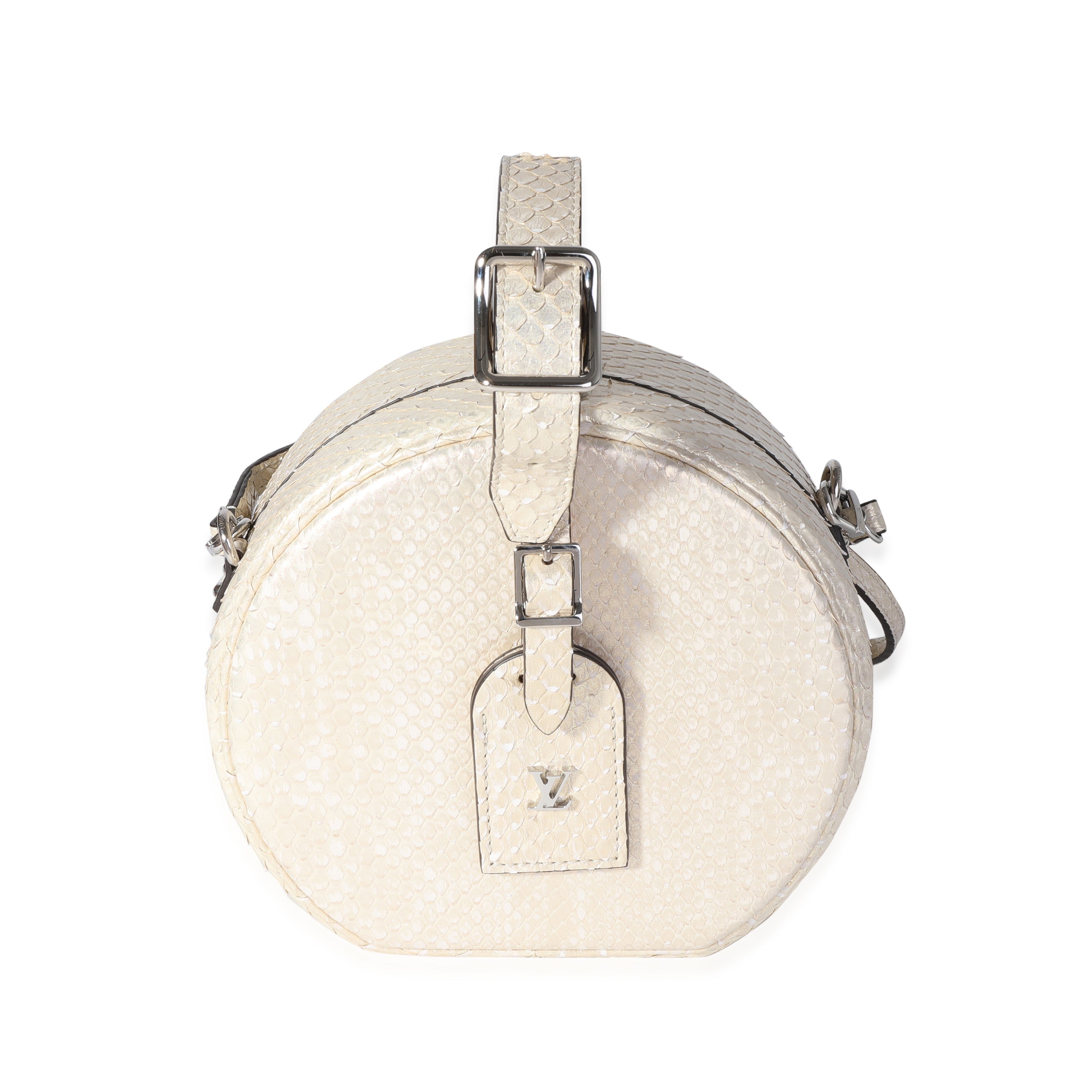 Louis Vuitton Mini Boite Chapeau Bag Sea EPI Leather Crossbody New