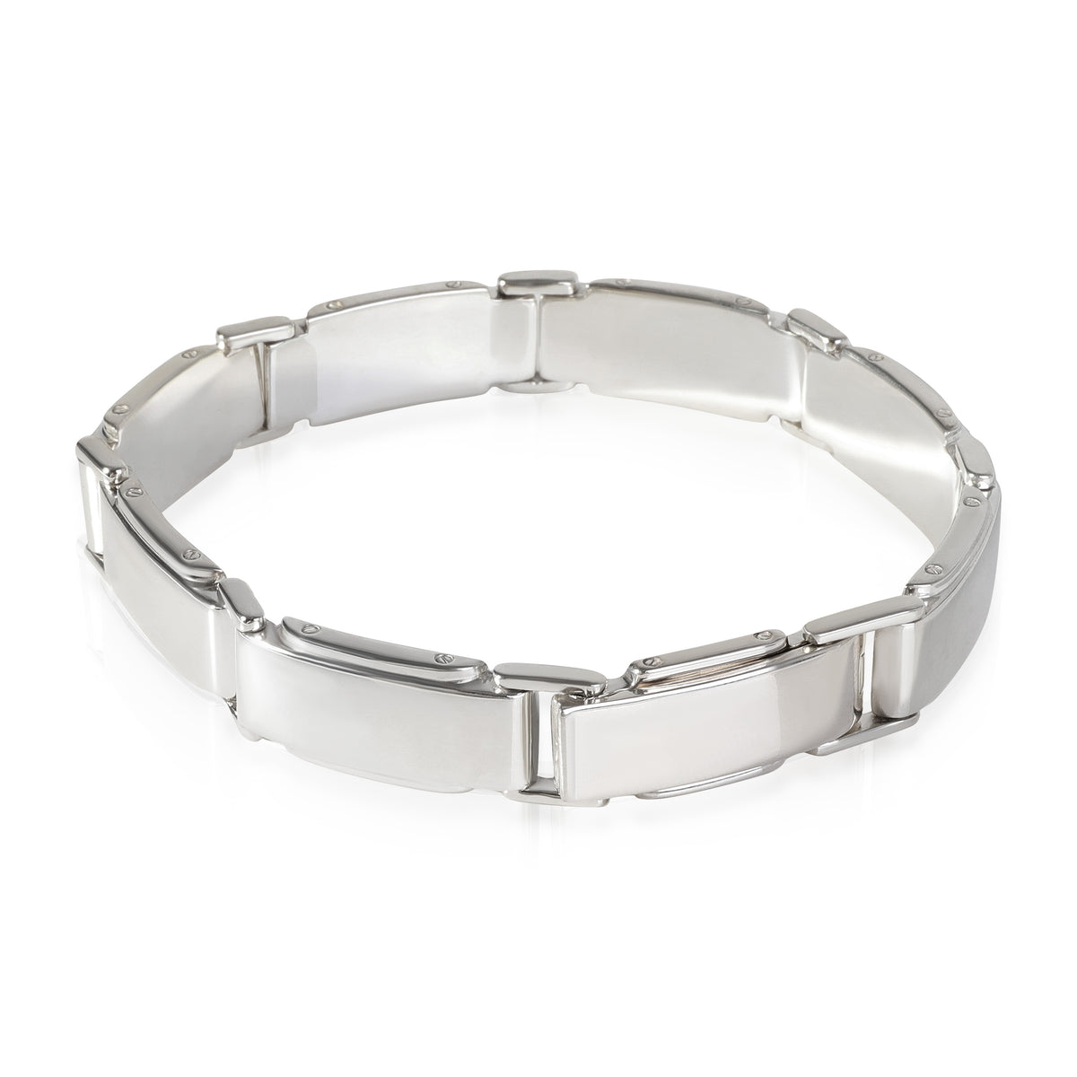 Tiffany & Co. Metropolis Link Bracelet in 925 Sterling Silver