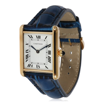 Cartier Tank 78086 Unisex Watch in 18kt Yellow Gold