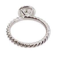 David Yurman Capri Diamond Engagement Ring in Platinum H VS2 1.4 CTW