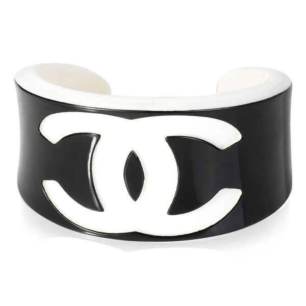 Chanel Acrylic Wide Cuff Bracelet, Women's Fashion, Watches & Accessories,  Other Accessories on Carousell