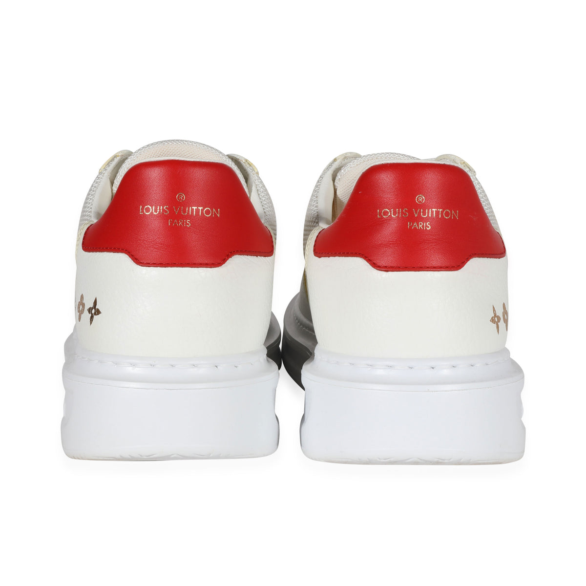 Beverly hills low trainers Louis Vuitton White size 7 UK in Other