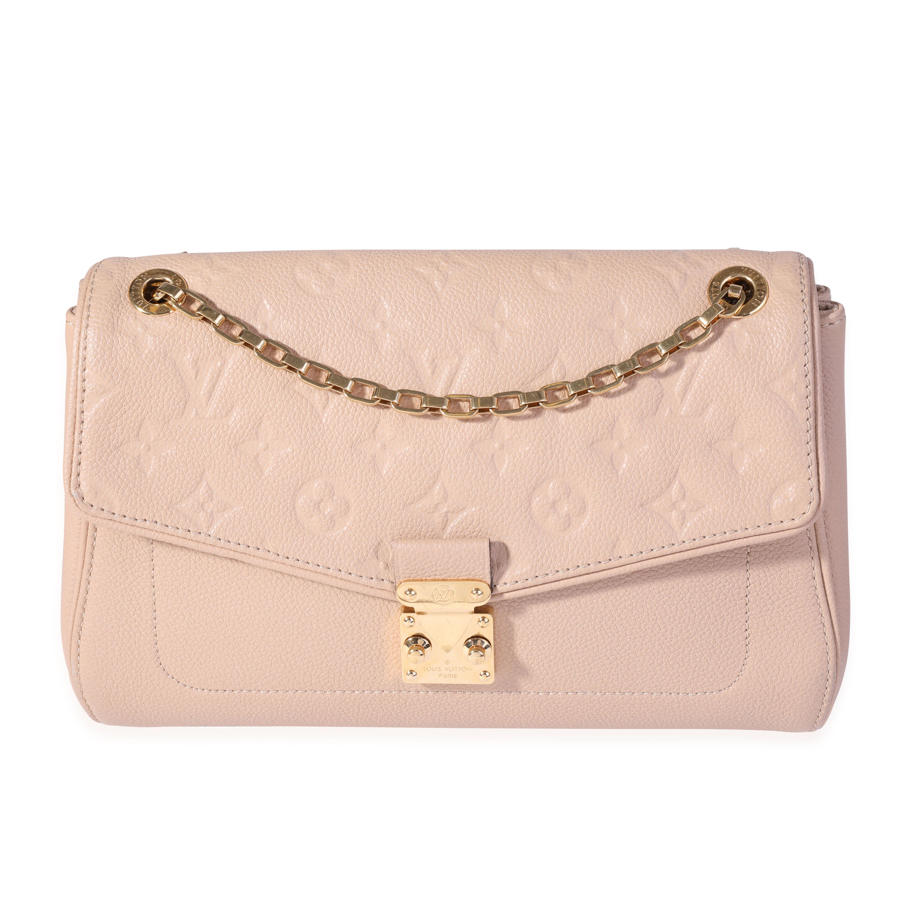 Louis Vuitton Beige Monogram Empreinte Saint-Germain Bag, myGemma