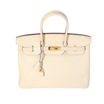 Hermès Parchemin Togo Birkin 35 GHW