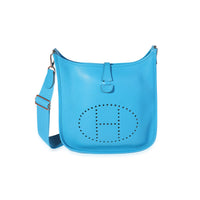 Hermès Bleu Frida Clémence Evelyne III 29 PHW