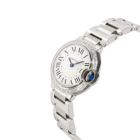 Cartier Ballon Bleu W4BB0015 Womens Watch in  Stainless Steel