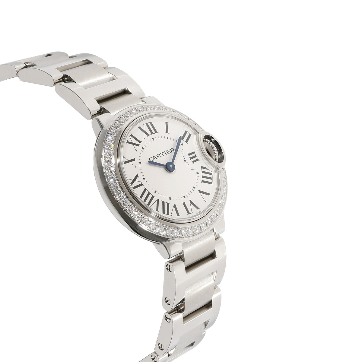 Cartier Ballon Bleu W4BB0015 Womens Watch in  Stainless Steel