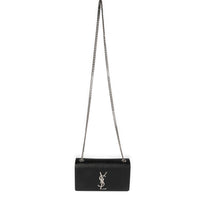 Saint Laurent Black Grain De Poudre Small Kate