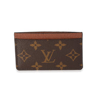 Louis Vuitton Monogram Canvas & Armagnac Card Holder
