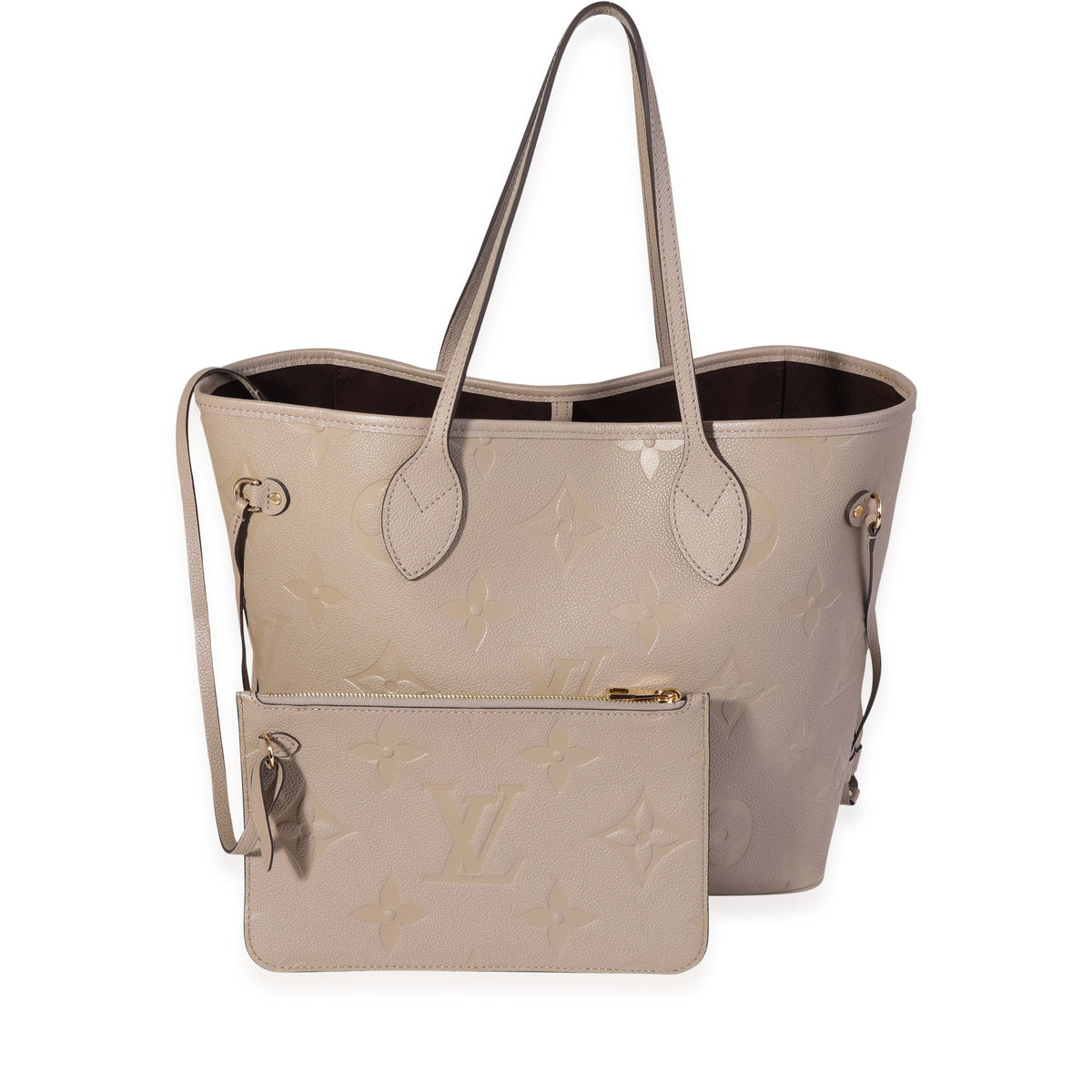 Louis Vuitton Neverfull MM Monogram Empriente Cream/Black in