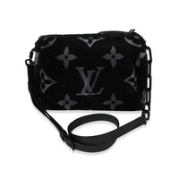 Louis Vuitton Black & Gray Monogram Eclipse Tuffetage Multi-Pocket Speedy