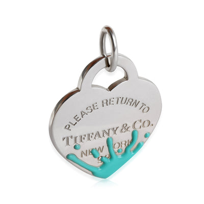 Tiffany & Co. Return To Tiffany Blue Splash Pendant in 925 Sterling Silver