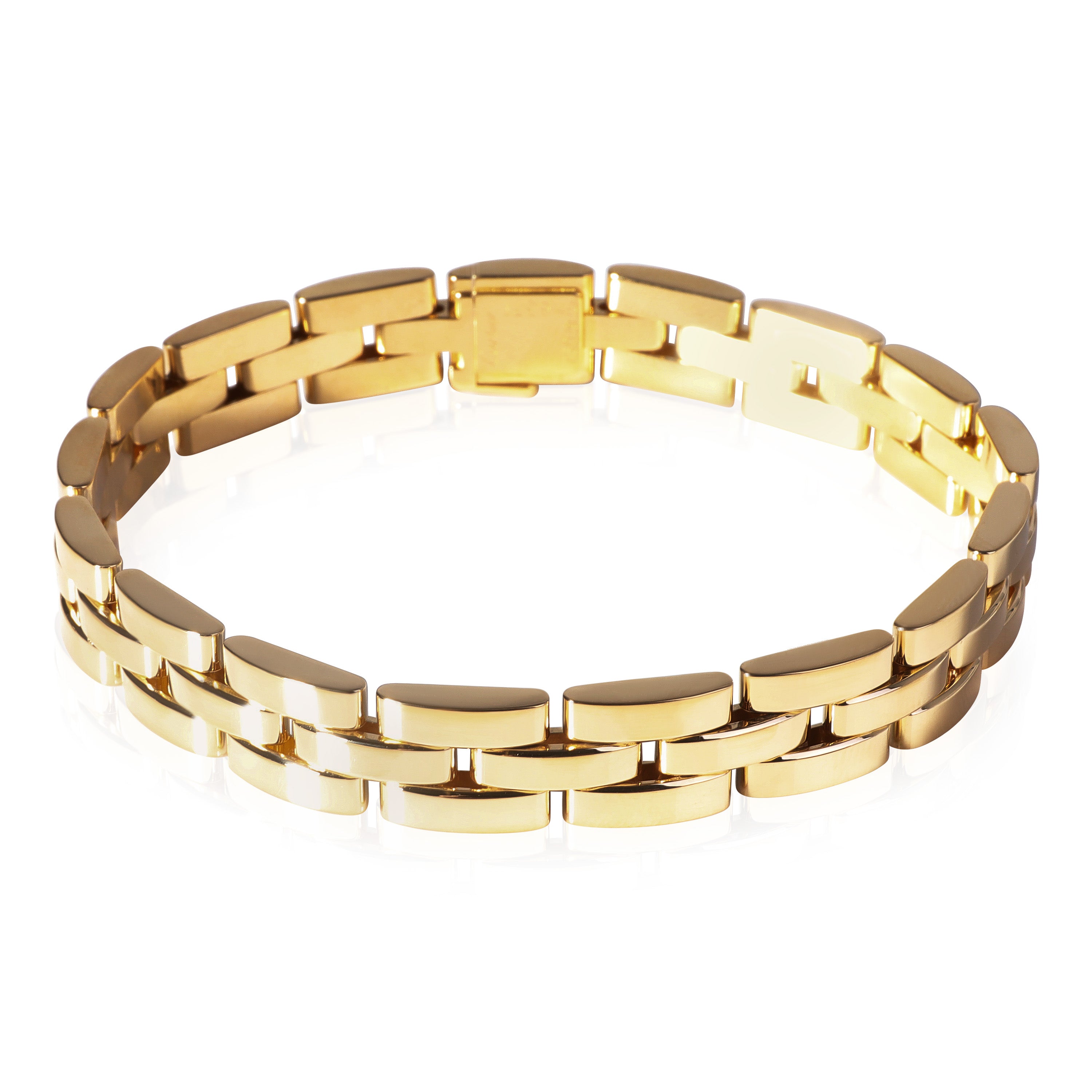 Cartier Maillon Panthere Bracelet in 18k Pink Gold With Black