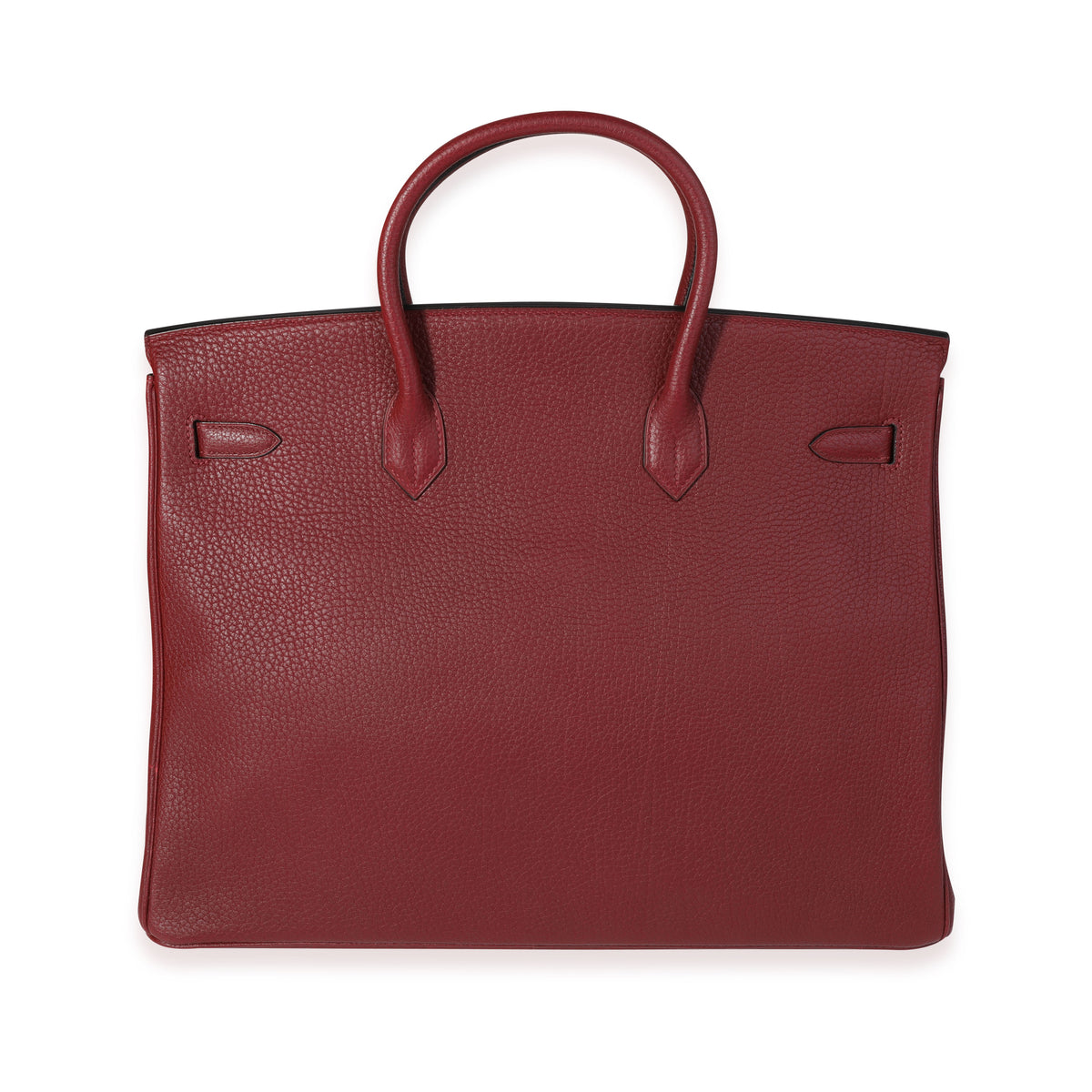 Hermès Rouge H Fjord Birkin 40 GHW