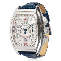 Franck Muller King Conquistador 8005 CC Men's Watch in  Stainless Steel