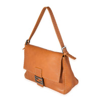 Fendi Tan Roman Leather Selleria Mama Forever Bag