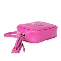 Saint Laurent Pink Baby Grain De Poudre Camera Bag