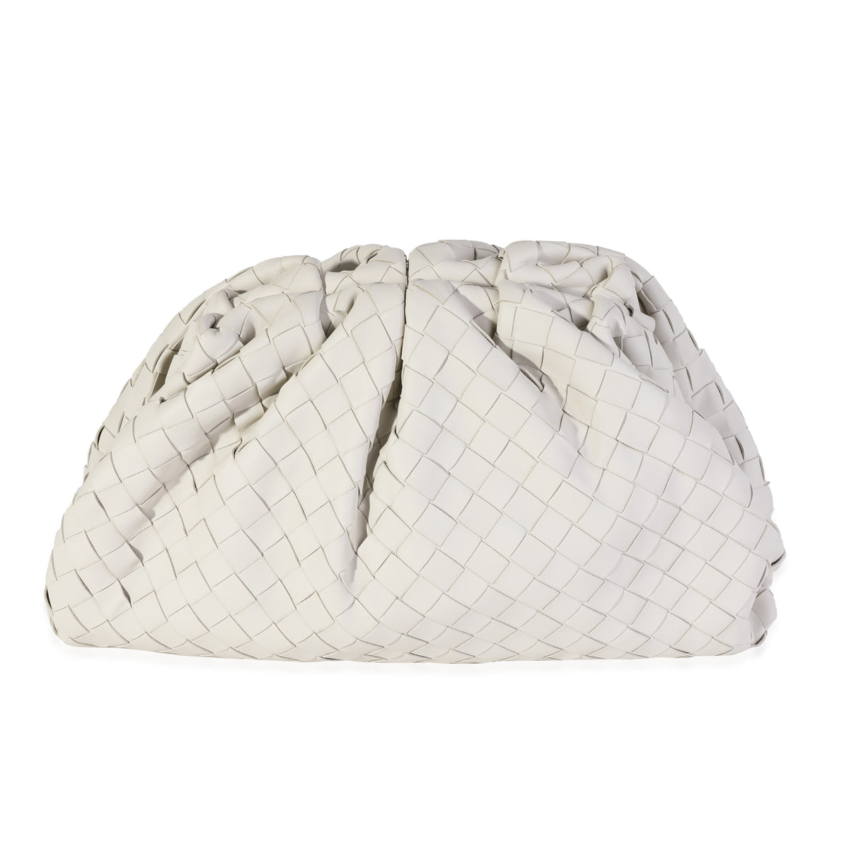 Bottega Veneta Plaster Intrecciato Calfskin Pouch