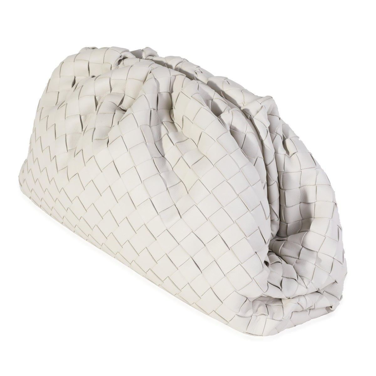 Bottega Veneta Plaster Intrecciato Calfskin Pouch