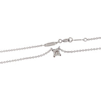 Tiffany & Co. Diamond Solitaire Pendant in Platinum (0.35 ct H/VVS2)