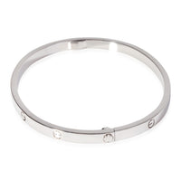 Cartier Love Bracelet in 18k White Gold Small Model (Size 17)